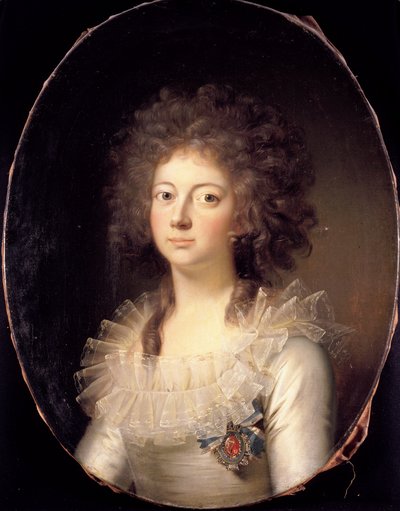 Porträt von Marie von Hessen-Kassel (1767-1852) von Jens Juel